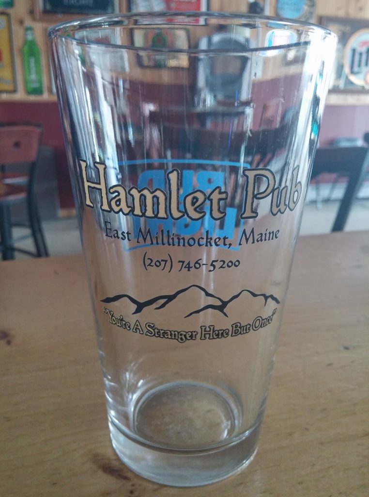 The Hamlet Pub Beer Glass